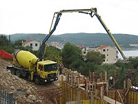 Prevoz betona na gradilište